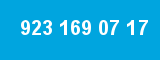 923 169 07 17 923 169 07 17